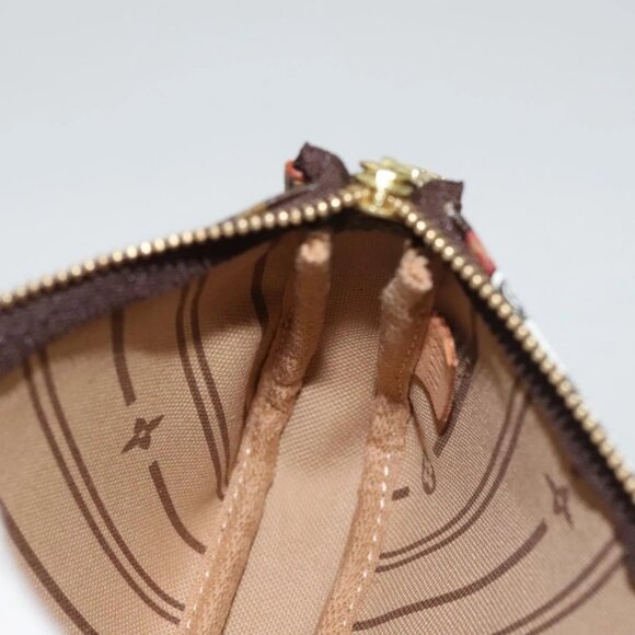 LOUIS VUITTON Monogram Patch Mini Pochette Accessoires Pouch M95804 Auth 117... - Picture 10 of 16